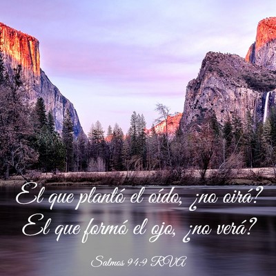 Picture 03 - Salmos 94:9 RVA - El que plantó el oído, ¿no oirá? El que - Bible Verse Picture