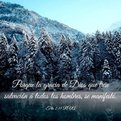 Picture 03 - Tito 2:11 RVA - Porque la gracia de Dios que trae salvación á - Bible Verse Picture