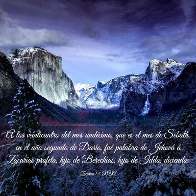Picture 03 - Zacarías 1:7 RVA - A los veinticuatro del mes undécimo, que es el - Bible Verse Picture