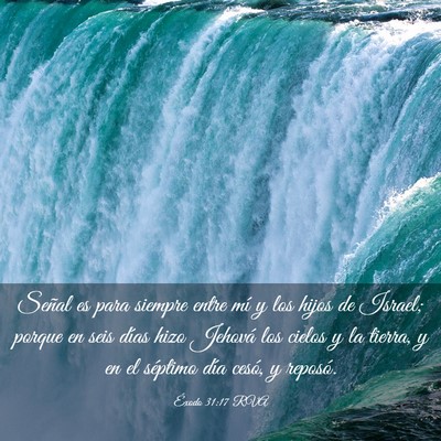 Picture 03 - Éxodo 31:17 RVA - Señal es para siempre entre mí y los hijos de - Bible Verse Picture