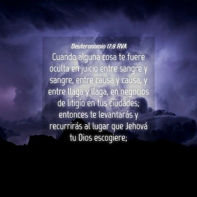 Picture 04 - Deuteronomio 17:8 RVA - Cuando alguna cosa te fuere oculta en juicio - Bible Verse Picture