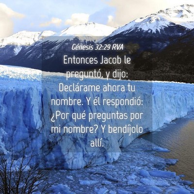 Picture 04 - Génesis 32:29 RVA - Entonces Jacob le preguntó, y dijo: Declárame - Bible Verse Picture