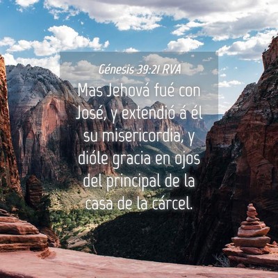 Picture 04 - Génesis 39:21 RVA - Mas Jehová fué con José, y extendió á él su - Bible Verse Picture