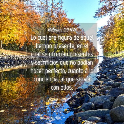 Picture 04 - Hebreos 9:9 RVA - Lo cual era figura de aquel tiempo presente, en - Bible Verse Picture