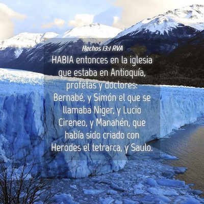 Picture 04 - Hechos 13:1 RVA - HABIA entonces en la iglesia que estaba en - Bible Verse Picture