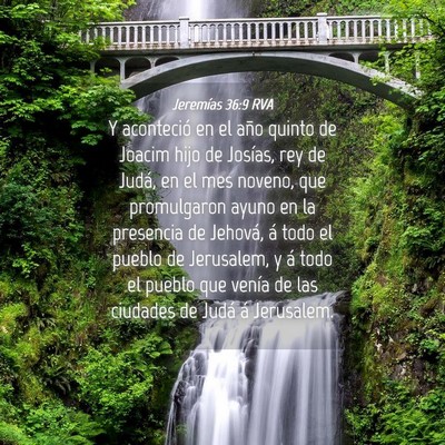 Picture 04 - Jeremías 36:9 RVA - Y aconteció en el año quinto de Joacim hijo de - Bible Verse Picture