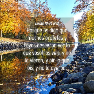 Picture 04 - Lucas 10:24 RVA - Porque os digo que muchos profetas y reyes - Bible Verse Picture