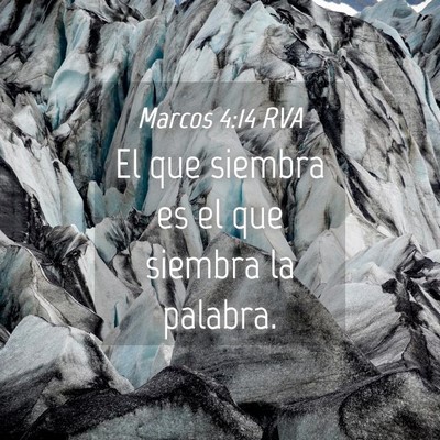Picture 04 - Marcos 4:14 RVA - El que siembra es el que siembra la - Bible Verse Picture