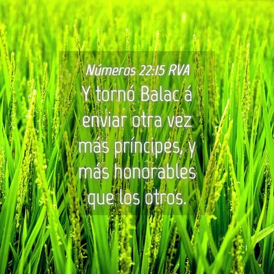 Picture 04 - Números 22:15 RVA - Y tornó Balac á enviar otra vez más - Bible Verse Picture