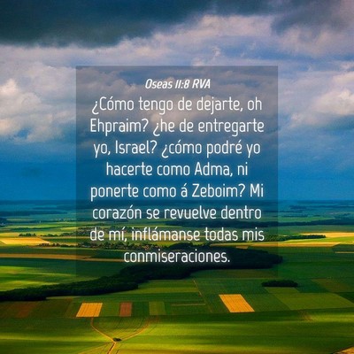 Picture 04 - Oseas 11:8 RVA - ¿Cómo tengo de dejarte, oh Ehpraim? ¿he de - Bible Verse Picture