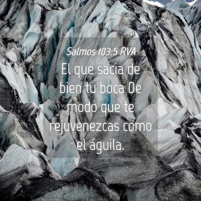 Picture 04 - Salmos 103:5 RVA - El que sacia de bien tu boca De modo que te - Bible Verse Picture