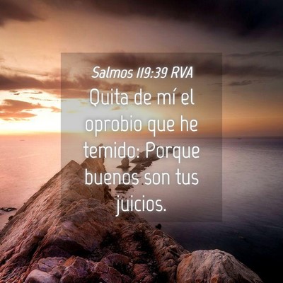 Picture 04 - Salmos 119:39 RVA - Quita de mí el oprobio que he temido: Porque - Bible Verse Picture