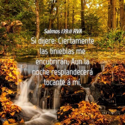 Picture 04 - Salmos 139:11 RVA - Si dijere: Ciertamente las tinieblas me - Bible Verse Picture