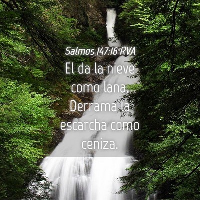 Picture 04 - Salmos 147:16 RVA - El da la nieve como lana, Derrama la escarcha - Bible Verse Picture