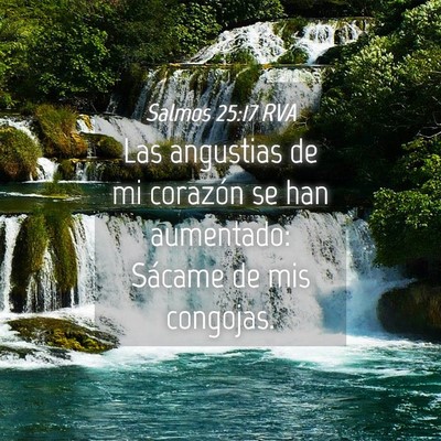 Picture 04 - Salmos 25:17 RVA - Las angustias de mi corazón se han aumentado: - Bible Verse Picture
