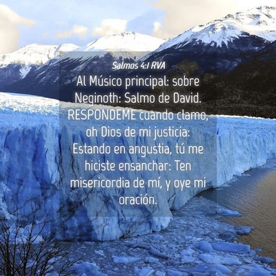 Picture 04 - Salmos 4:1 RVA - Al Músico principal: sobre Neginoth: Salmo de - Bible Verse Picture