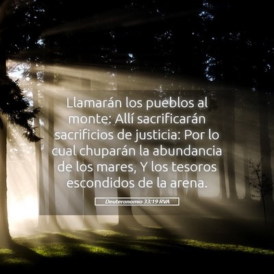 Picture 05 - Deuteronomio 33:19 RVA - Llamarán los pueblos al monte: Allí - Bible Verse Picture