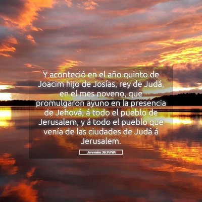 Picture 05 - Jeremías 36:9 RVA - Y aconteció en el año quinto de Joacim hijo de - Bible Verse Picture