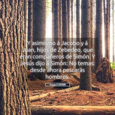Picture 05 - Lucas 5:10 RVA - Y asimismo á Jacobo y á Juan, hijos de Zebedeo, - Bible Verse Picture