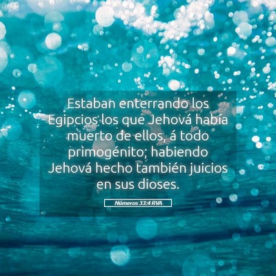 Picture 05 - Números 33:4 RVA - Estaban enterrando los Egipcios los que Jehová - Bible Verse Picture