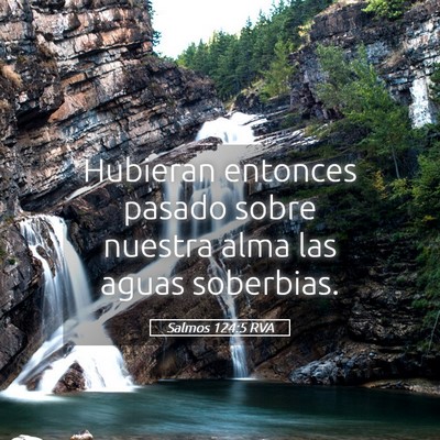 Picture 05 - Salmos 124:5 RVA - Hubieran entonces pasado sobre nuestra alma las - Bible Verse Picture