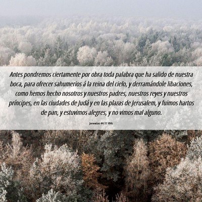 Picture 06 - Jeremías 44:17 RVA - Antes pondremos ciertamente por obra toda palabra - Bible Verse Picture