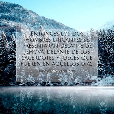 Picture 07 - Deuteronomio 19:17 RVA - Entonces los dos hombres litigantes se - Bible Verse Picture
