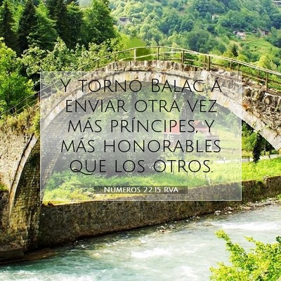 Picture 07 - Números 22:15 RVA - Y tornó Balac á enviar otra vez más - Bible Verse Picture