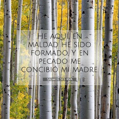 Picture 07 - Salmos 51:5 RVA - He aquí, en maldad he sido formado, Y en pecado - Bible Verse Picture