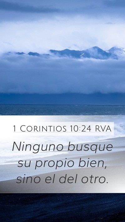 1 Corintios 10:24 RVA Bible Verse Image