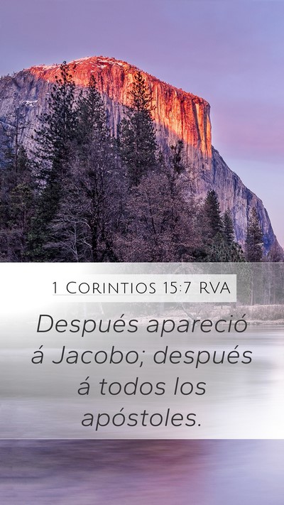 1 Corintios 15:7 RVA Bible Verse Image
