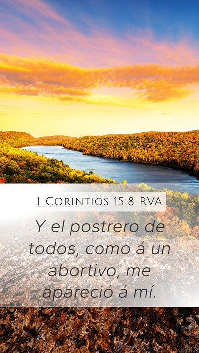 1 Corintios 15:8 RVA Bible Verse Image