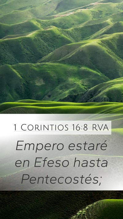 1 Corintios 16:8 RVA Bible Verse Image