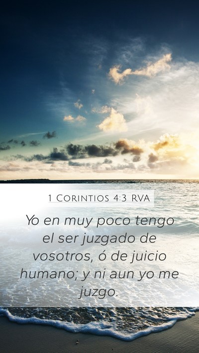 1 Corintios 4:3 RVA Bible Verse Image