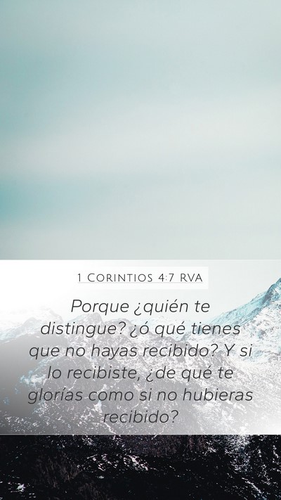 1 Corintios 4:7 RVA Bible Verse Image