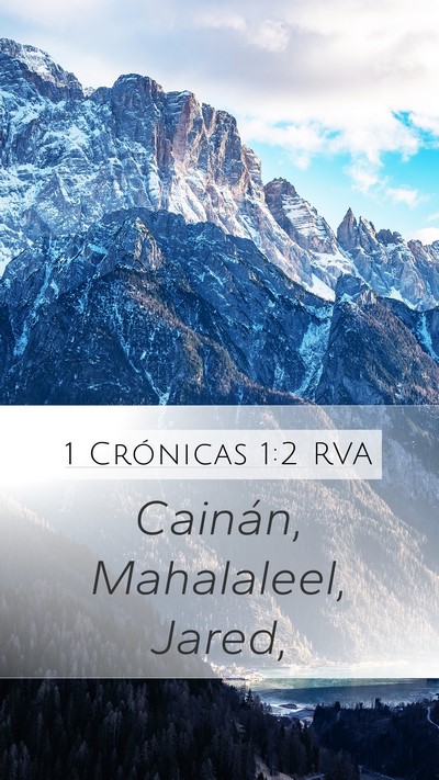 1 Crónicas 1:2 RVA Bible Verse Image