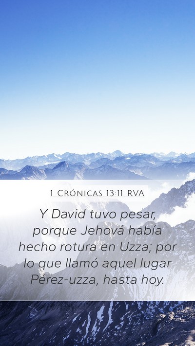 1 Crónicas 13:11 RVA Bible Verse Image