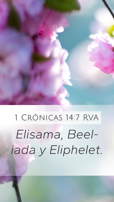1 Crónicas 14:7 RVA Bible Verse Image