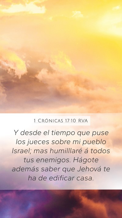 1 Crónicas 17:10 RVA Bible Verse Image