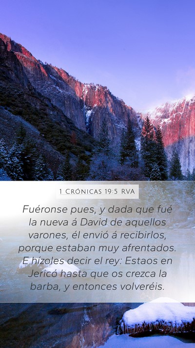 1 Crónicas 19:5 RVA Bible Verse Image