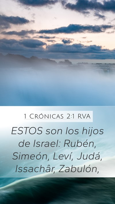 1 Crónicas 2:1 RVA Bible Verse Image