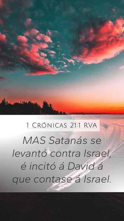 1 Crónicas 21:1 RVA Bible Verse Image