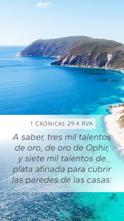1 Crónicas 29:4 RVA Bible Verse Image