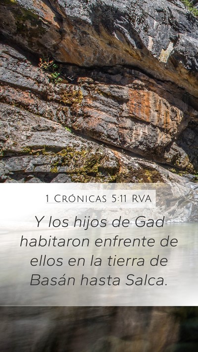 1 Crónicas 5:11 RVA Bible Verse Image