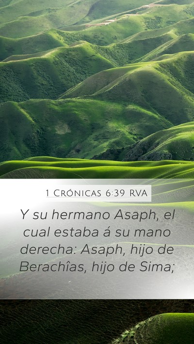 1 Crónicas 6:39 RVA Bible Verse Image