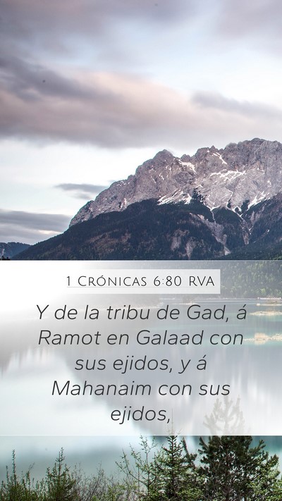 1 Crónicas 6:80 RVA Bible Verse Image