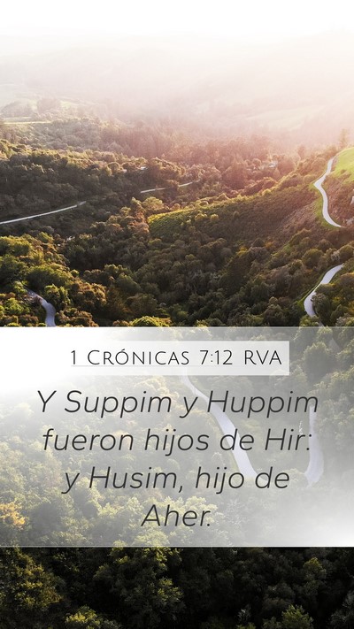 1 Crónicas 7:12 RVA Bible Verse Image