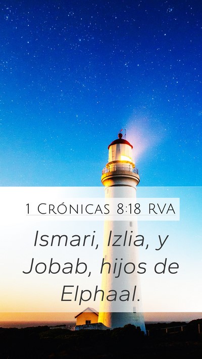 1 Crónicas 8:18 RVA Bible Verse Image