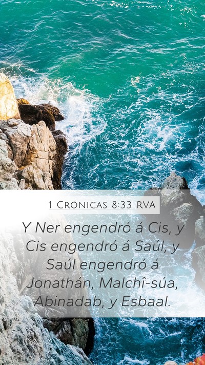1 Crónicas 8:33 RVA Bible Verse Image