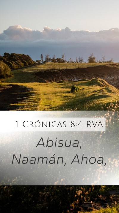 1 Crónicas 8:4 RVA Bible Verse Image